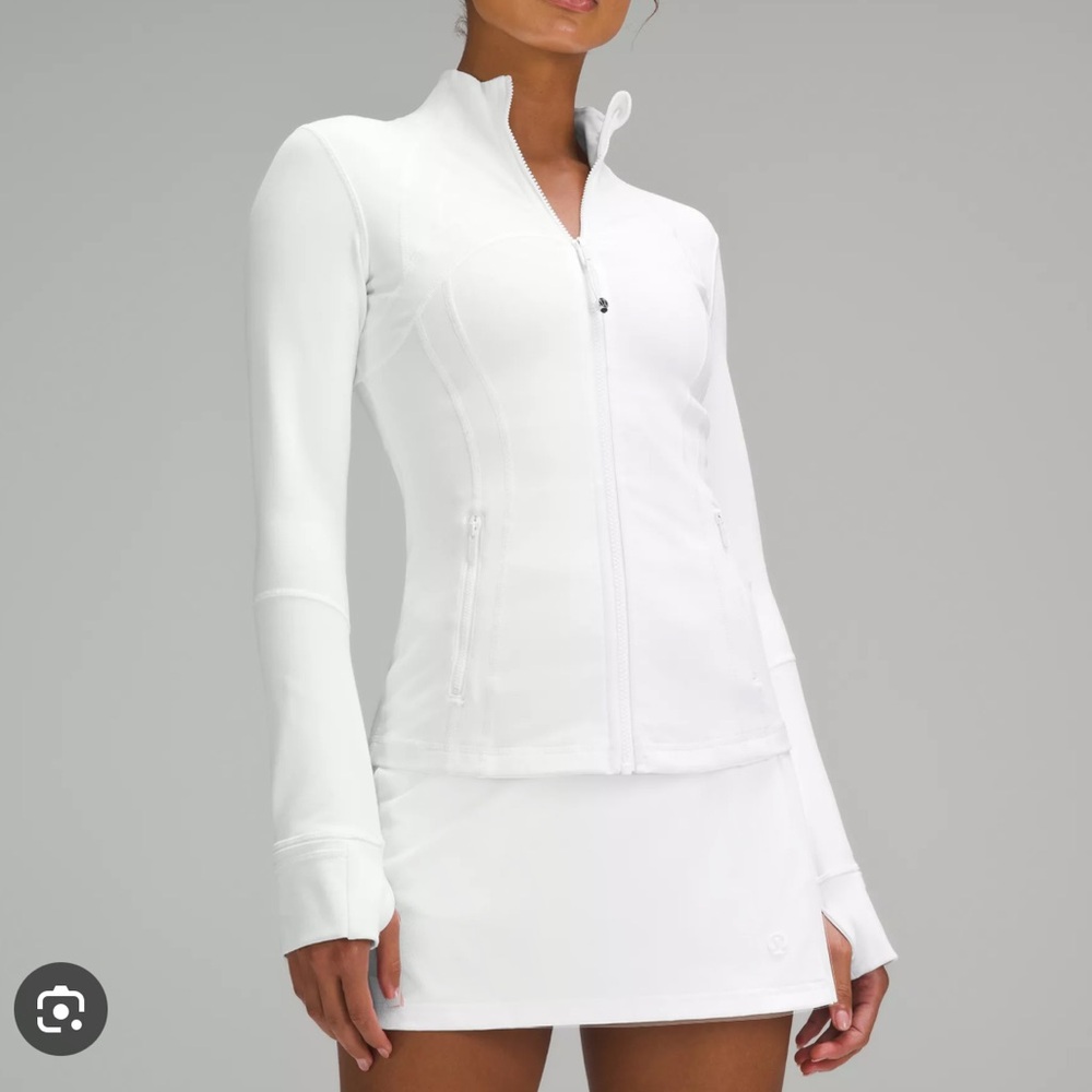 Lululemon White Define Jacket